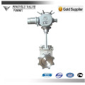 dn100 electric actuated gate valve pn25 knife gate valve